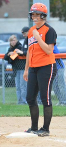 Wartburg Softball Player