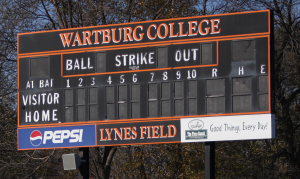 Lynes Softball Field Scoreboard